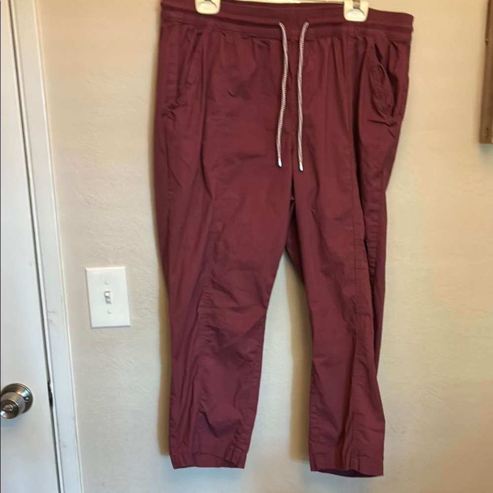 Torrid Rust Red Pants With Elastic Waistband And … - image 8